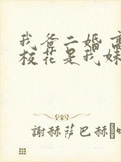 我爸二婚 高冷校花是我妹