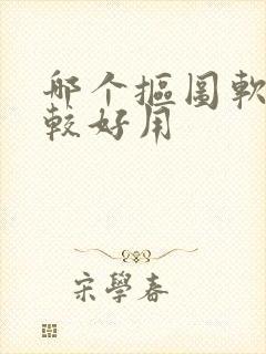 哪个抠图软件比较好用