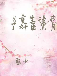 《重生后,我成了奸臣黑月光》