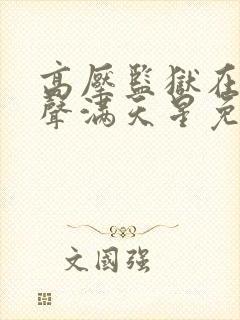 高压监狱在线原声满天星免费观看