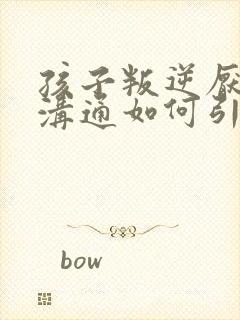 孩子叛逆厌学难沟通如何引导