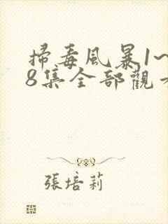 扫毒风暴1~28集全部观看