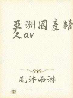 亚洲国产精品久久av