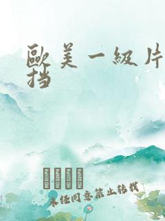 欧美一级片无遮挡