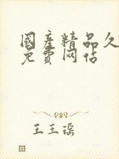 国产精品久久久免费网站