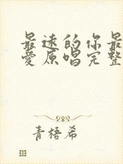 最远的你最近的爱原唱完整版