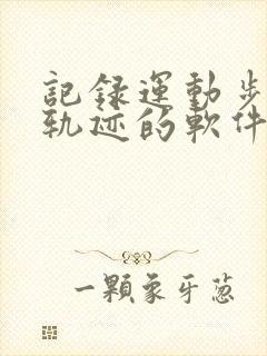 记录运动步数及轨迹的软件