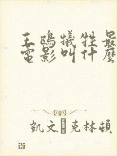 王鸥牺牲最大的电影叫什么