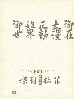 御姐正太御姐异世界动漫在线观看