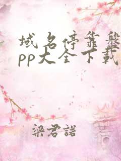 域名停靠盘他app大全下载2023入口破解