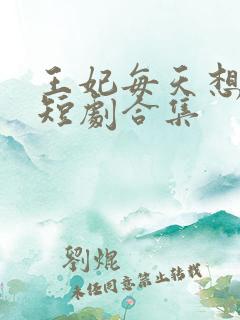 王妃每天想和离短剧合集