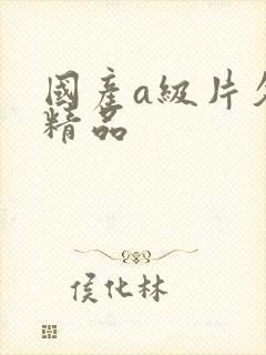 国产a级片久久精品