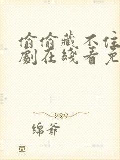 偷偷藏不住电视剧在线看免费