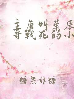 主角叫叶辰九个哥战死的小说