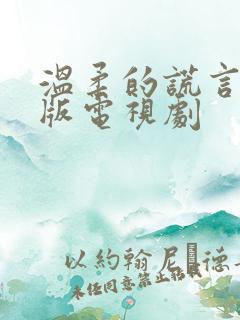 温柔的谎言完整版电视剧