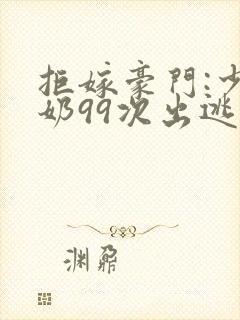 拒嫁豪门:少奶奶99次出逃l