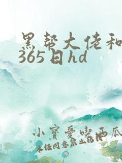 黑帮大佬和我的365日hd