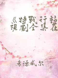 《特战行动》电视剧全集在线观看