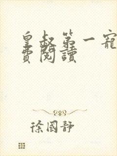 皇叔第一宠妃免费阅读