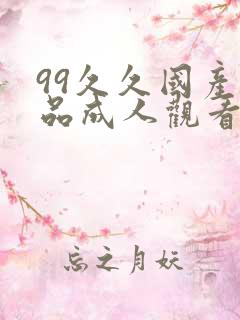 99久久国产精品成人观看