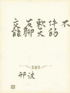 交友软件不充钱能聊天的