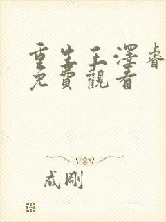 重生王泽睿短剧免费观看