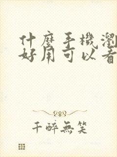 什么手机浏览器好用可以看任何网站