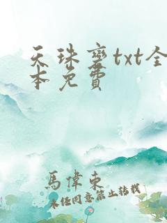 天珠变txt全本免费