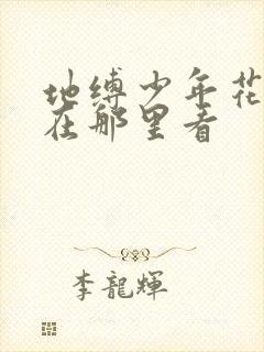 地缚少年花子君在那里看