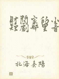 财阀家的小儿子短剧哪里看完整版