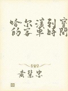 哈尔滨到宝清县的客车时间表