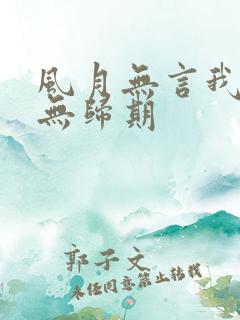 风月无言我与你无归期
