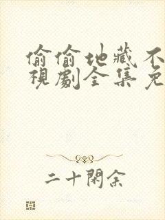 偷偷地藏不住电视剧全集免费观看