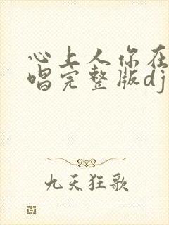 心上人你在哪原唱完整版dj