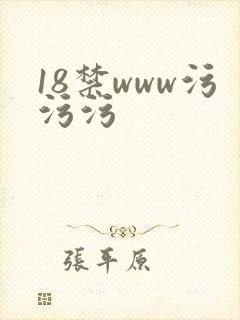 18禁www污污污