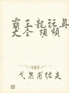 霸王龙玩具视频大全 视频