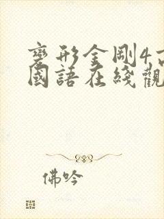 变形金刚4高清国语在线观看