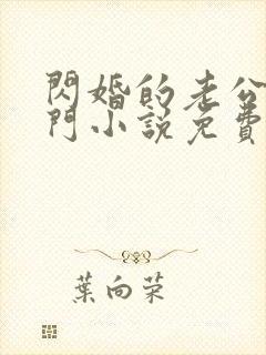 闪婚的老公是豪门小说免费阅读