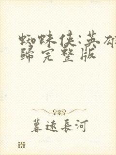 蜘蛛侠:英雄无归完整版