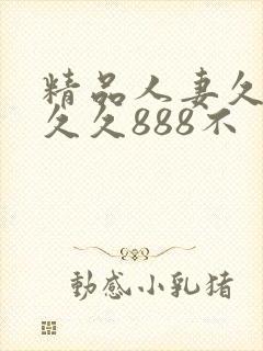 精品人妻久久久久久888不