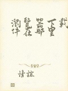 浏览器下载的文件在哪里