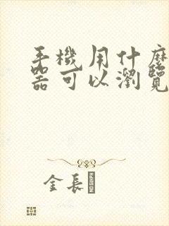 手机用什么浏览器可以浏览任何网址