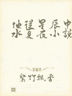 他从星辰中来似水夏夜小说免费阅读