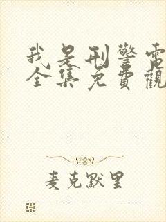 我是刑警电视剧全集免费观看 mp4