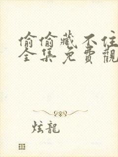 偷偷藏不住在线全集免费观看电视剧