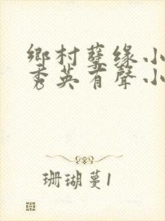 乡村孽缘小雷胡秀英有声小说后续