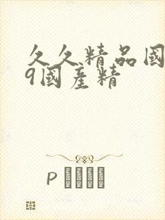 久久精品国产99国产精