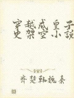 穿越成皇子的历史架空小说