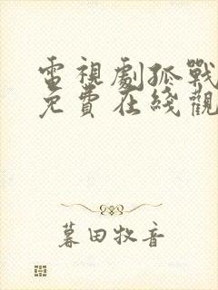 电视剧孤战迷城免费在线观看