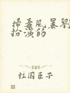 扫毒风暴刘青谁扮演的